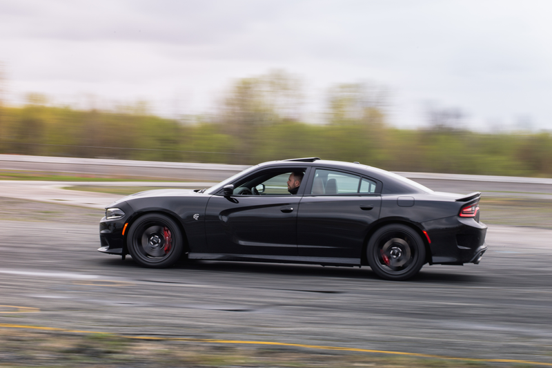 Illustration for article titled How I Survived A Dodge Charger Hellcat On A Wet Track
